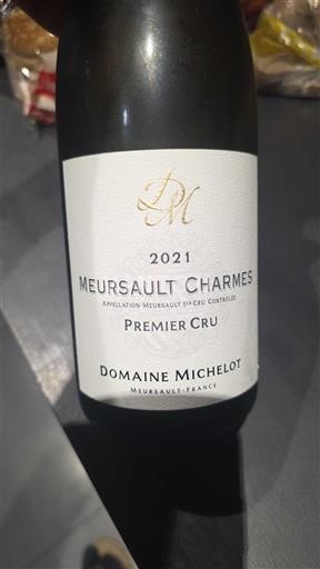 Bourgondië Meursault Premier Cru Domaine Michelot Meursault Charmes 2021
