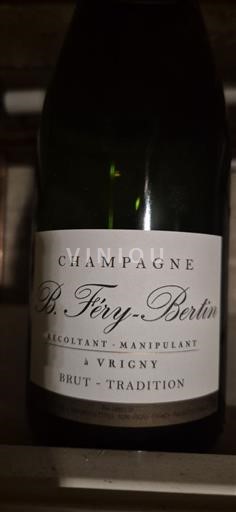 Samppanja B. Féry-Bertin Brut Tradition Ei vuosikertaa