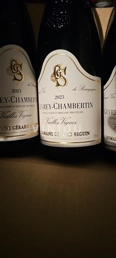 Bourgogne Gevrey-chambertin Domaine Gérard Seguin Vieilles Vignes 2023