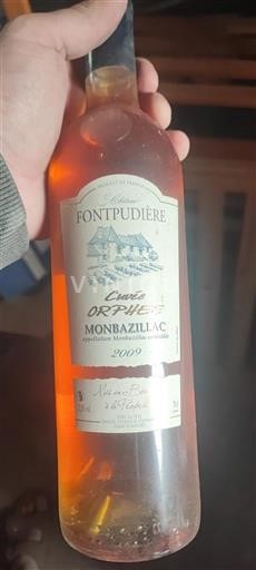 Sud-Ouest Monbazillac Château Fontpudière Orphée 2009