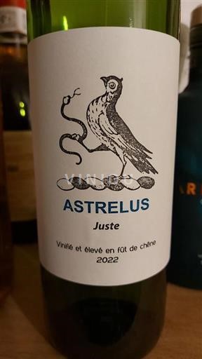Bordeaux Entre-deux-mers ASTRELUS Juste 2022