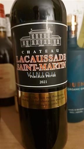 Bordeaux Blaye-Côtes-de-Bordeaux Lacaussade Saint-Martin Parcelle Privée 2021