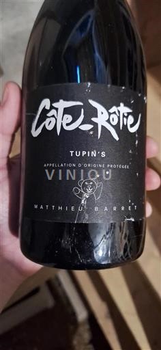 Vallée du Rhône Côte-rôtie Matthieu Barret Tupin's 2020