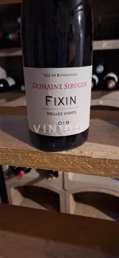Borgogna Fixin Domaine Sirugue Vieilles Vignes 2019