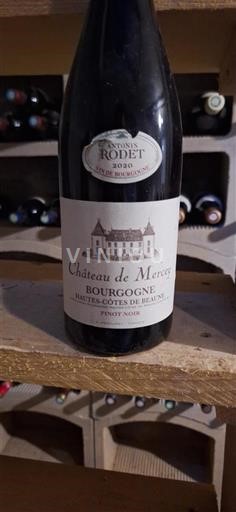 Bourgogne Hautes Côtes de beaune Château Mercey 2020
