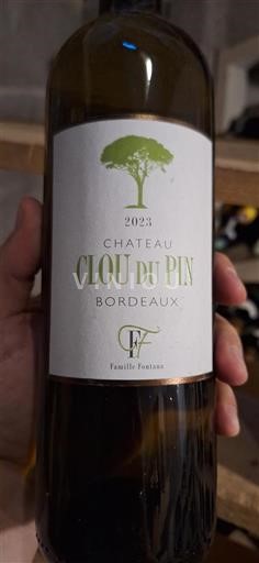 Bordeaux Château Clou du Pin 2023