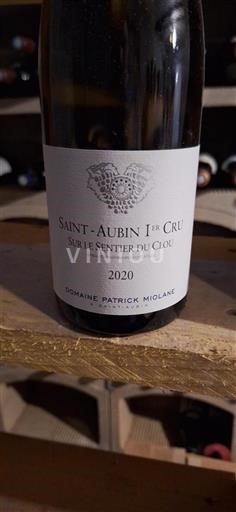 Borgogna Saint-Aubin Premier Cru Domaine Patrick Miolane Sur le Sentier du Clou 2020
