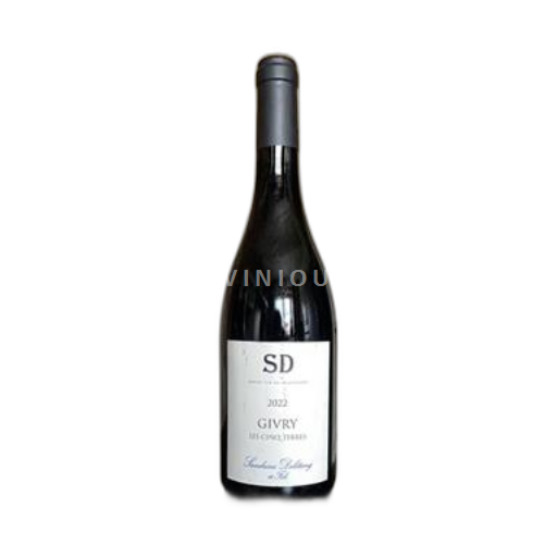 Vin Rouge sec Les Cinq Terres Givry Sandrine Delétang et Fils 2022 France Bourgogne Givry AOC