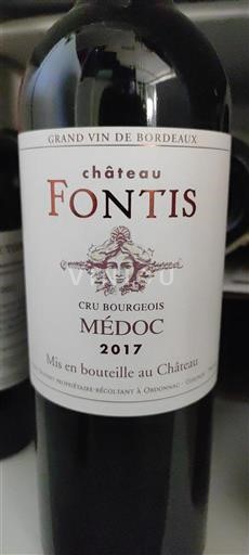 Bordeaux Médoc Château Fontis 2017