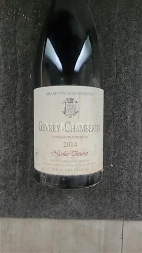 Bourgondië Gevrey-Chambertin Nicolas Chemarin 2014