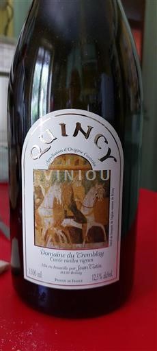 Údolí Loiry Quincy Domaine Tremblay Vieilles Vignes 2010