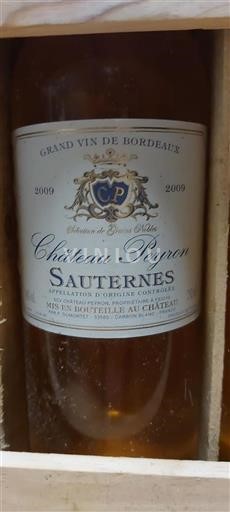 Bordeaux Sauternes Château Peyron 2009