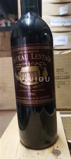 Bordeaux Listrac-Médoc Cru Bourgeois Lestage 1996