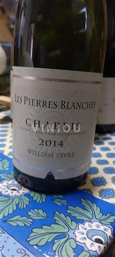 Bourgogne Chablis Domaine William Fèvre Les Pierres Blanches 2014