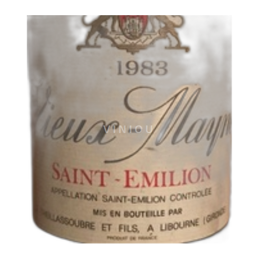 Bordeaux Saint-Émilion Vieux Mayne 1983