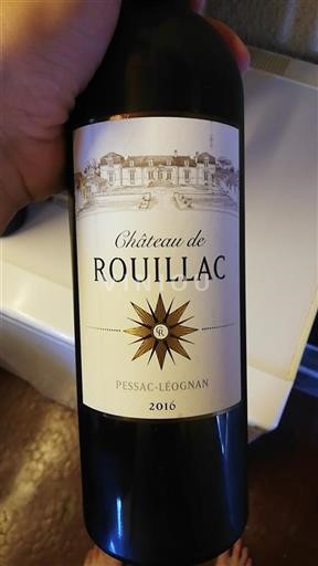 Bordeaux Pessac-Léognan Château Rouillac 2016