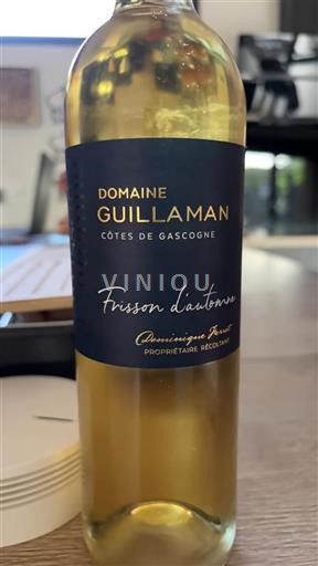 Sudoeste Côtes de Gascogne Domaine Guillaman Frisson d'automne 2023