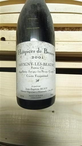 Burgundy Savigny-lès-Beaune Premier Cru Hospices de Beaune Fouquerand 2001