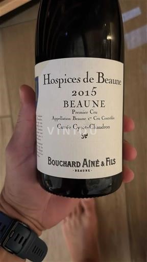 Burgundsko Beaune Premier Cru Bouchard Aîné & Fils Cuveé Cyrot-Chaudron 2015
