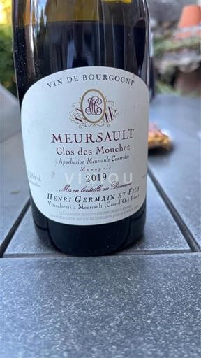 Bourgogne Meursault Henri Germain et Fils Clos des Mouches 2019