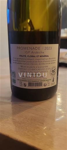 Alpen und Rhônetal Ardèche Château Les Amoureuses Promenade 2023
