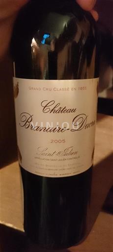 Bordeaux Saint-Julien Grand Cru Château Branaire-Ducru 2005
