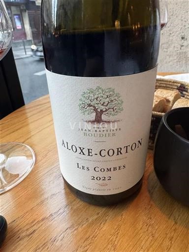 Bourgogne Aloxe-Corton Domaine Jean-Baptiste Boudier Les Combes 2022