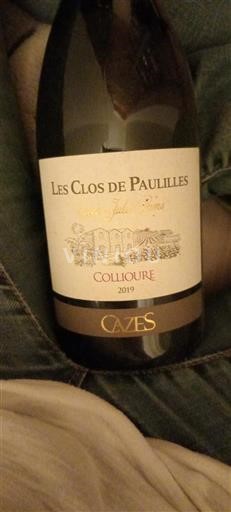 Roussillon Collioure Les Clos de Paulilles Julié Vins 2019