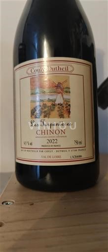 Údolí Loiry Chinon Couly-Dutheil Les Turpenières 2022