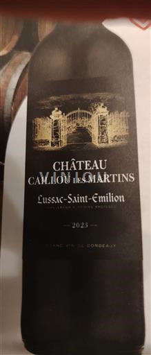 Bordeaux Lussac-Saint-Émilion Château Caillou Les Martins 2023
