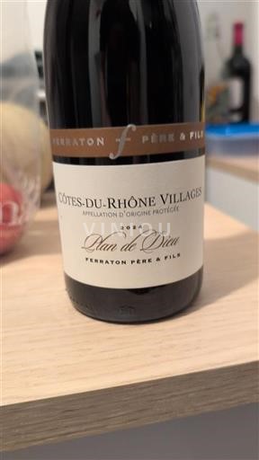 Údolí Rhôny Côtes-du-Rhône-villages Ferraton Père & Fils Plan de Dieu 2024