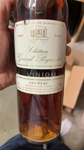 Bordeaux Loupiac Château Grand Peyruchet 2001