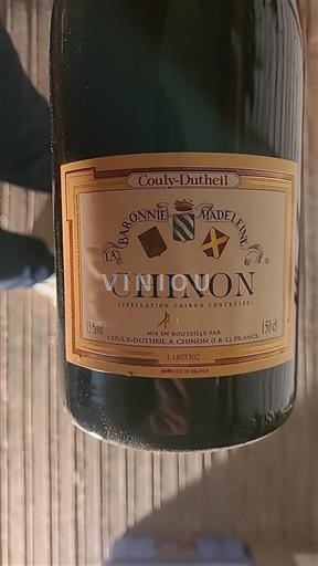 Údolí Loiry Chinon Couly-Dutheil La Baronnie Madeleine 2018