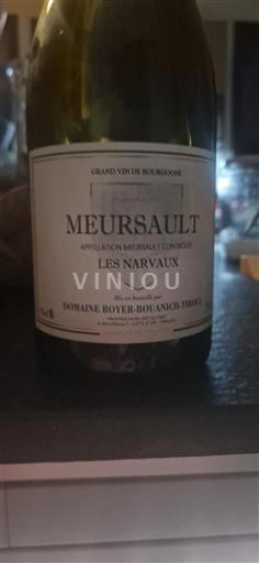 Bourgogne Meursault Domaine Boyer-Bouachin-Troll Les Narvaux Non Millésimé