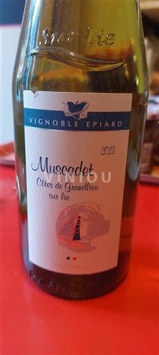 Údolí Loiry Muscadet-côtes-de-grand-lieu Vignoble Epiard 2023