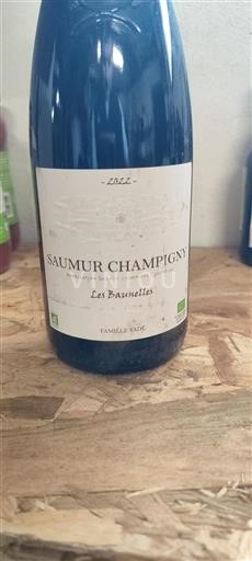 Loire Valley Saumur-Champigny Famille Vadé Les Baunelles 2022
