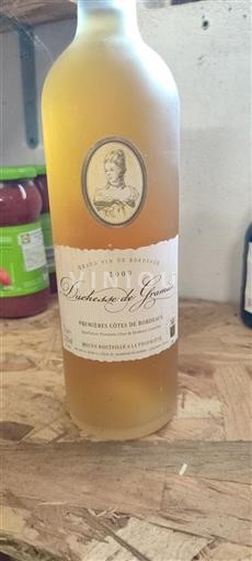 Bordeaux Premières Côtes de Bordeaux Graman Duchesse de Graman 2009