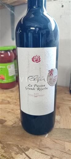 Bordeaux Blaye-côtes-de-bordeaux Petit Boyer La Passion Grande Réserve 2021