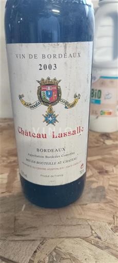 Bordeaux Château Lassalle 2003