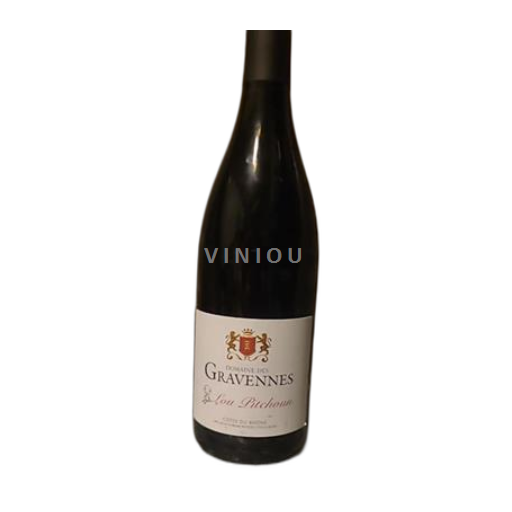 Rhônen laakso Côtes-du-rhône Domaine Des Gravennes Lou Pitchoun 2023