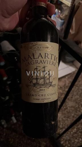 Bordeaux Pessac-Léognan Grand Cru Classé Château Malartic-Lagravière 2013
