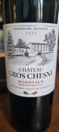 Bordeaux Château Gros Chêne 2024