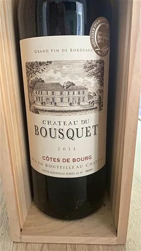 Bordeaux Côtes-de-bourg Château Bousquet 2014