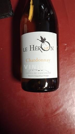 Sudoeste Côtes de Gascogne Le Héron Chardonnay Não Sazonado