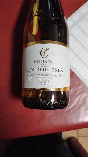 Vin Blanc sec Domaine Les Corbeilleres 2022 France Vallée de la Loire Muscadet-sèvre-et-maine AOC