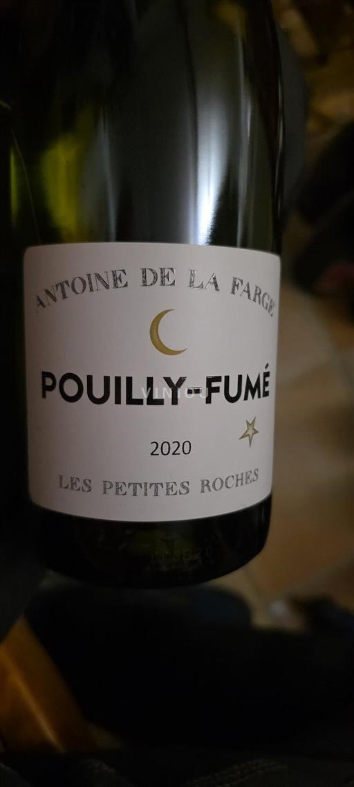 Údolí Loiry Pouilly-fumé Antoine de la Farge Les Petites Roches 2020