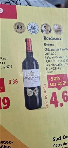 Bordeaux Graves Château Carolle 2021