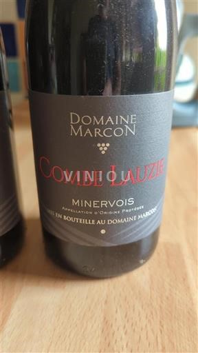 Languedoc Minervois Domaine Marcon Combe Lauzie 2020
