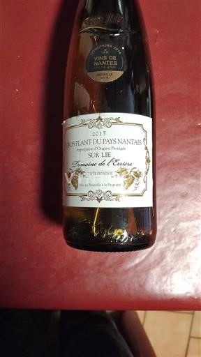Údolí Loiry Gros-plant-du-pays-nantais Domaine L'Errière Prestige 2015