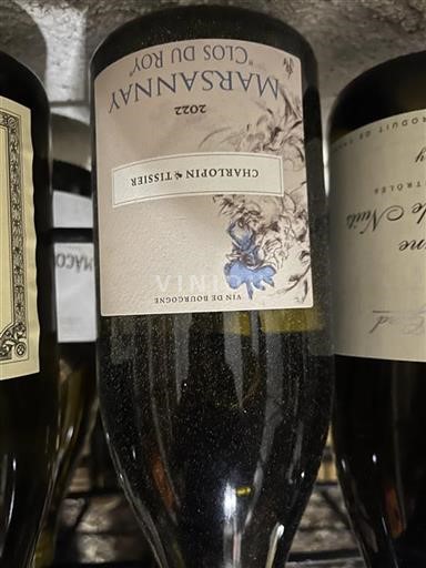 Burgundy La traduction du nom 'Marsannay' d'une appellation géographique spécifique ne change pas entre le français et l'anglais, donc c'est (Marsannay). Charlopin Tissier Clos du Roy 2022
